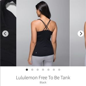 Lululemon Free to Be Tank